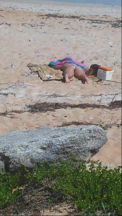 Hot short haired chick I met at the beach part 2